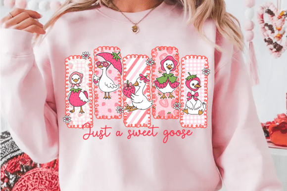 Designing with Heart: The Sweet Goose and Strawberry Aesthetic