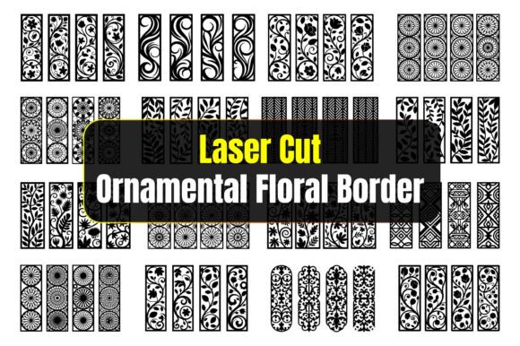 Elevate Your Projects with Laser Cut Ornamental Floral Borders
