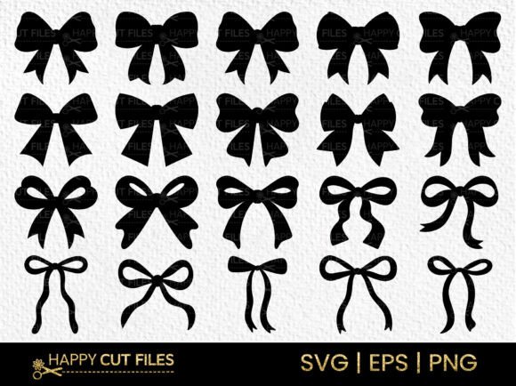 Ribbon Bow Coquette Laser Cut Svg Bundle: Your New Go-To for Elegant Design