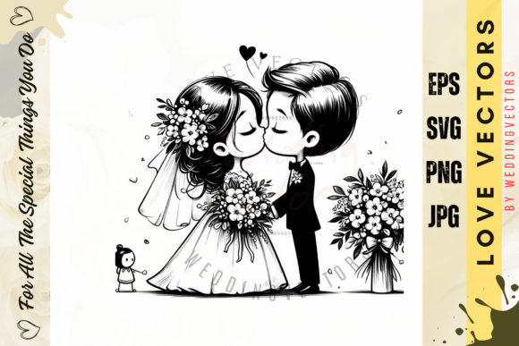 Weddingvectors - 1100947: A Modern Love Story